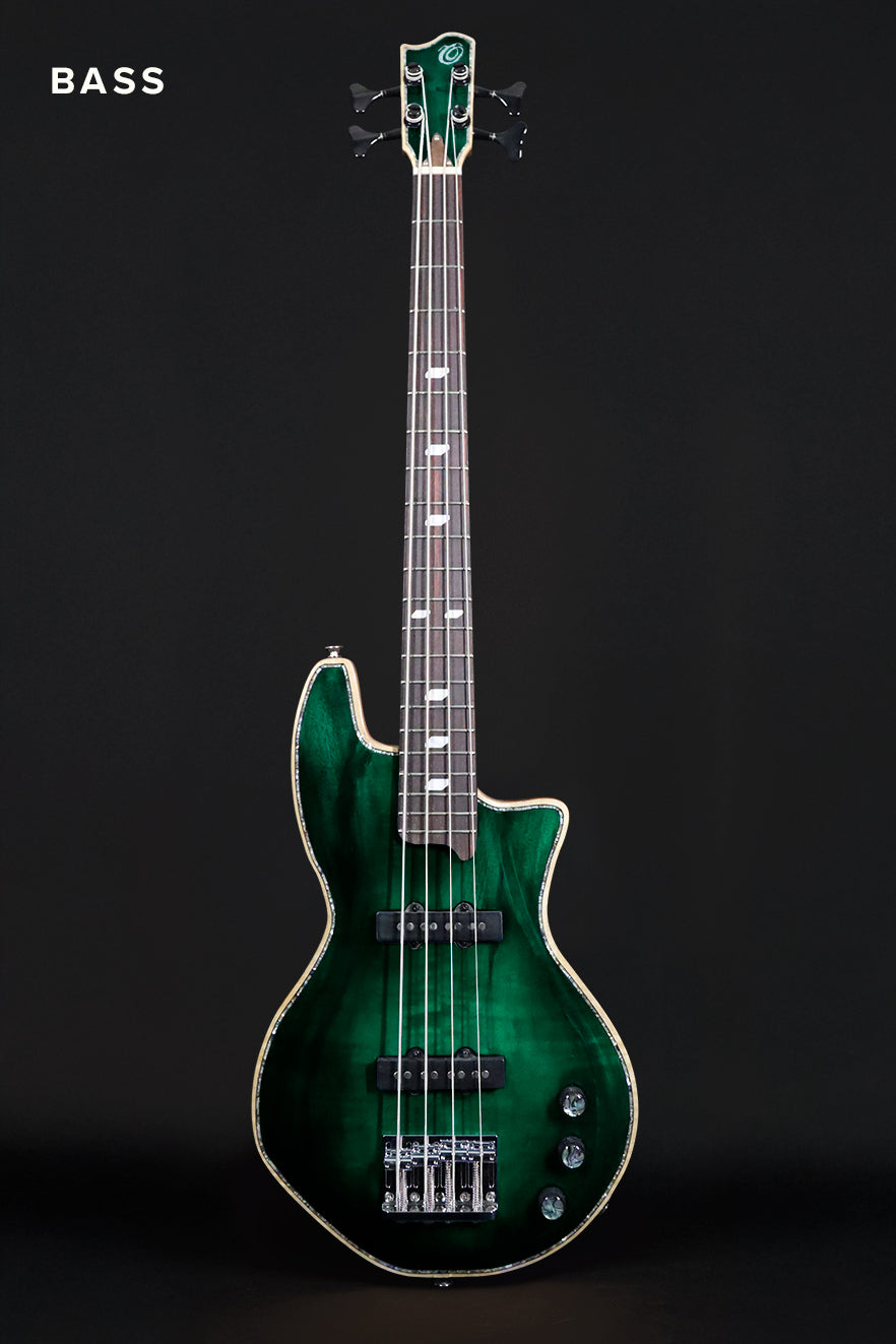 OHANA ELECTRIC BASS Emerald Green