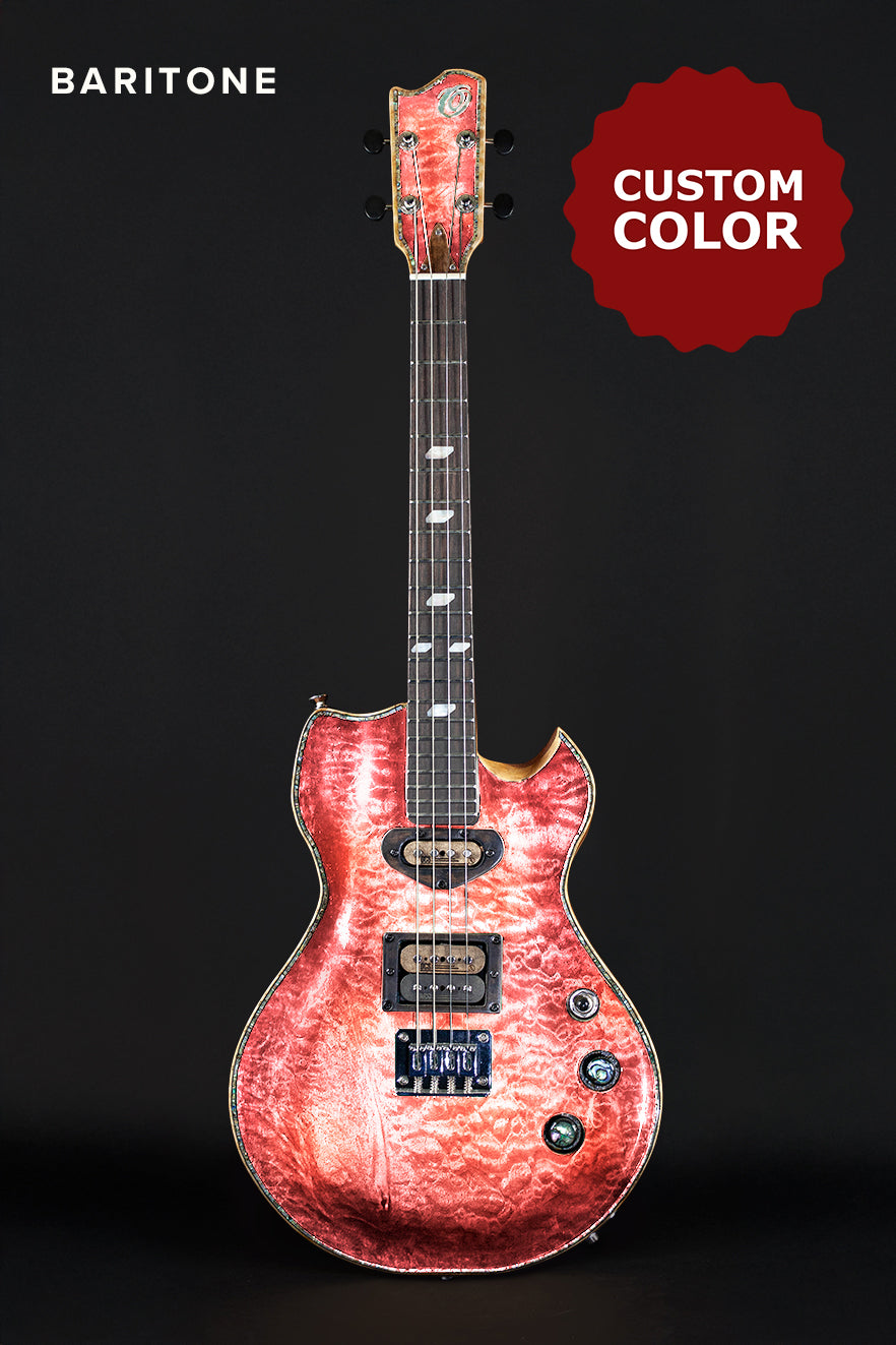 Baritone Color Baritone Electric Ukuleles