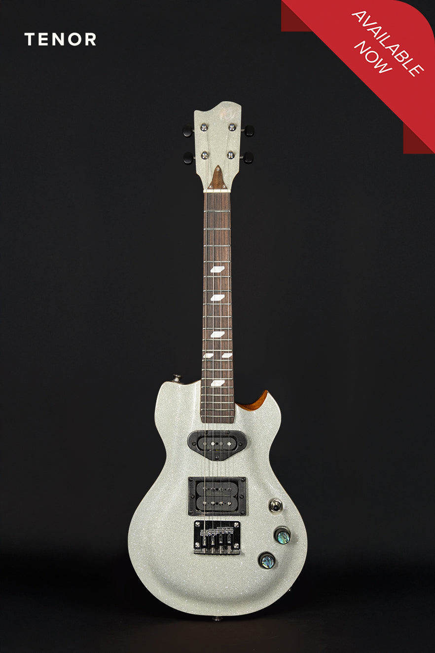 Silver Shimmer Metal Flake Tenor (First Production)